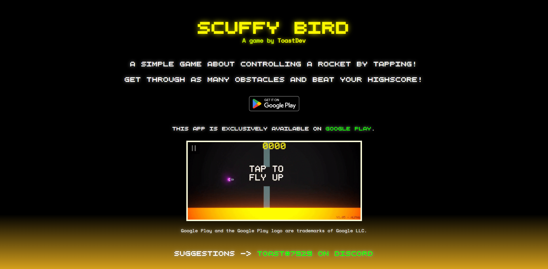 Scuffy Bird